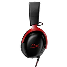ყურსასმენი HyperX Cloud III – Wired Gaming Headset, PC, PS5, Xbox Series X|S Black/Red (727A9AA), 2 image