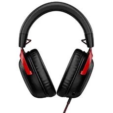 ყურსასმენი HyperX Cloud III – Wired Gaming Headset, PC, PS5, Xbox Series X|S Black/Red (727A9AA), 3 image