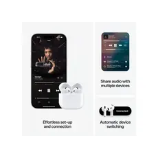 ყურსასმენი Apple AirPods 4 With A.N.C. (MXP93ZE/A), 4 image