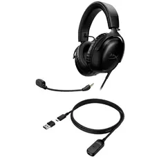 ყურსასმენი HyperX Cloud III – Wired Gaming Headset, PC, PS5, Xbox Series X|S Black (727A8AA), 5 image