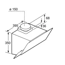 გამწოვი BOSCH DWK65AJ80R, 3 image