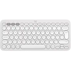კლავიატურა LOGITECH Pebble Keys 2 K380s - TONAL WHITE - US INT'L - BT - INTNL-973 - UNIVERSAL