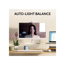 Logitech Brio 100 Full HD Webcam - Off-White (L960-001617), 6 image