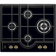ჩასაშენებელი ქურის ზედაპირი Electrolux GPE363RBK, Built-in, Black