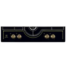 ჩასაშენებელი ქურის ზედაპირი Electrolux GPE363RBK, Built-in, Black, 3 image