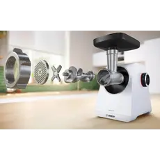 Meat grinder BOSCH MFWS609W, 2 image