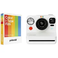 ფირის ფოტოაპარატი Polaroid Now+ Generation 3 Bundle Color Film White (8 Photos)
