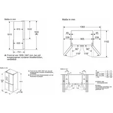 მაცივარი BOSCH KFI96APEA, 8 image