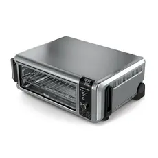 ელექტრო ღუმელი Ninja SP101EU, 2400W, 8in1 Flip Mini Oven, Black/Silver, 3 image