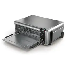 ელექტრო ღუმელი Ninja SP101EU, 2400W, 8in1 Flip Mini Oven, Black/Silver, 2 image
