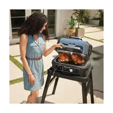 გრილი Ninja OG901EU Woodfire Pro Connect XL, 1700W, Outdoor Grill, Black/Blue, 6 image