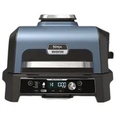 გრილი Ninja OG901EU Woodfire Pro Connect XL, 1700W, Outdoor Grill, Black/Blue