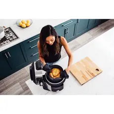 Ninja OL750EU, 1500W, 7.5L, Multifunction Cooker, Silver/Black, 5 image