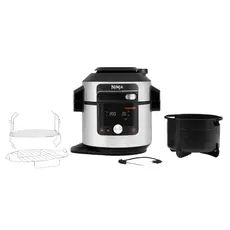 Ninja OL750EU, 1500W, 7.5L, Multifunction Cooker, Silver/Black, 2 image