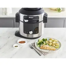 Ninja OL750EU, 1500W, 7.5L, Multifunction Cooker, Silver/Black, 6 image