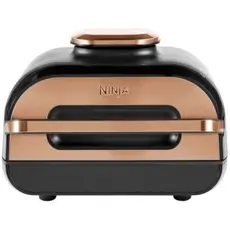 აეროგრილი Ninja AG551EUCP Foodi Max Health, 2460W, 3.8L, Grill And Air Fryer, Gold/Black, 2 image