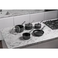 ქვაბის და ტაფის ნაკრები Ninja C35000EU, Cookware 5pcs Set, Gray, 2 image