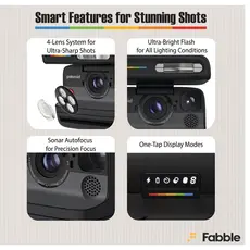 ფირის ფოტოაპარატი Polaroid Flip Bundle Color Film Black (8 photos), 3 image