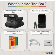 ფირის ფოტოაპარატი Polaroid Flip Bundle Color Film Black (8 photos), 4 image