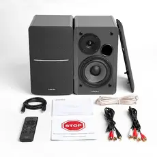 Studio Monitor Edifier R1280DBs Active 2.0 Bluetooth Bookshelf Speaker Set, Modern Design With Latest Technology, 42W RMS, Black, 6 image
