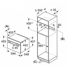 ჩასაშენებელი ღუმელი BOSCH CMG978NB1, 5 image
