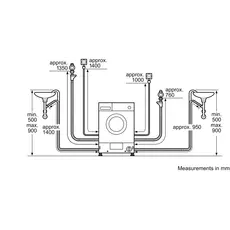 ჩასაშენებელი სარეცხის მანქანა + საშრობი BOSCH WKD28543EU 7/4 კგ., 8 image