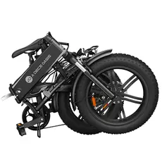 ელექტრო ველოსიპედი ADO A20F XE, 500W, Smart APP, Folding Electric Bike, 25KM/H, Black, 6 image