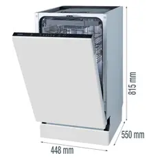 ჭურჭლის სარეცხი მანქანა GORENJE GV520E10, 5 image