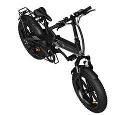ელექტრო ველოსიპედი ADO A20F XE, 500W, Smart APP, Folding Electric Bike, 25KM/H, Black, 5 image