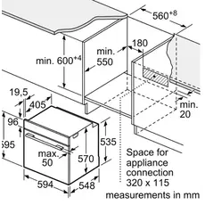 ელექტრო ღუმელი BOSCH HJG852YS0, 5 image