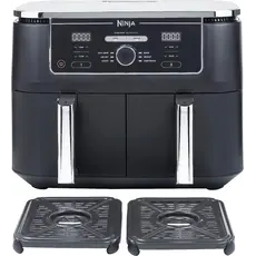 აეროგრილი Ninja AF400EU Dual Zone Air Fryer Black, 4 image