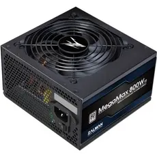 კვების ბლოკი Zalman Power supply MegaMax 800-TXII (800W), 200-240 VAC, 87%, 80+, aPFC, 120mm, MB24, CPU (4+4,8), 8xSATA, 4xPCIe, 4xMOLEX, 1xFDD, OPP, OVP, UVP, SCP