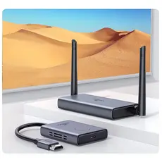 უსადენო HDMI გადამცემი UGREEN CM506 (50633) Wireless Transmitter SIlver, 4 image