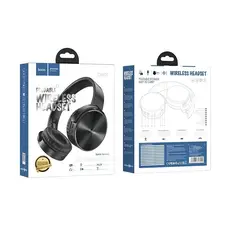ყურსასმენი Hoco DW01 BT wireless headphones Black, 4 image