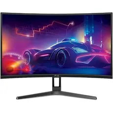 მონიტორი 2E 2E-R2723BV-01.UA R2723BV, 27", Curved Monitor, FHD, VA, HDMI, DP, Black, 2 image
