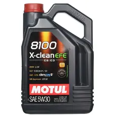 ზეთი MOTUL 8100 X-CLEAN EFE 5W30 5L
