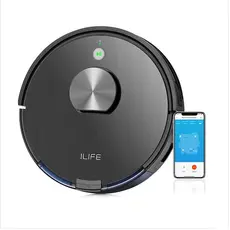 რობოტი მტვერსასრუტი მშრალი და სველი წმენდით ILIFE A10s Laser Navigation Robotic Vacuum & Mop with APP Control, 4 image