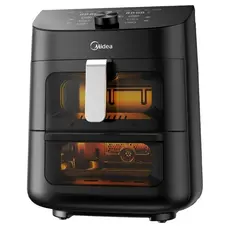 აეროგრილი Midea MF-CY110A, 1850W, 11L, Air Fryer, Black, 3 image