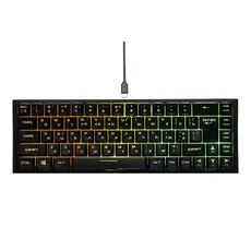 კლავიატურა 2E 2E-KG360UBK Gaming KG360 Wireless Keyboard, RGB, Black, 3 image