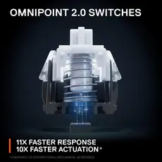 კლავიატურა SteelSeries Keyboard Apex Pro TKL WL (2023) US, 5 image