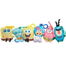 სპანჯბობის გმირები Sponge Bob Square Pants - Mini Key Plush, 2 image