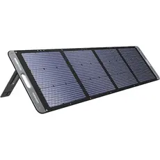 პორტატული დამტენი მზის ენერგიით UGREEN SC200 (15114), 200W, Solar Power Bank, Black, 2 image