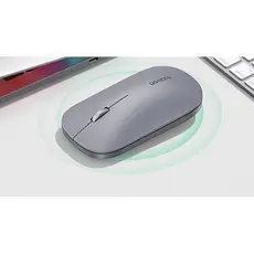 მაუსი Ugreen MU001 (90373), Wireless, 4000DPI, USB, Mouse, Light Gray, 3 image