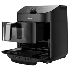 აეროგრილი Midea MF-CY110A, 1850W, 11L, Air Fryer, Black, 6 image
