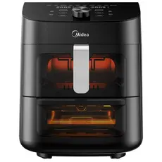 აეროგრილი Midea MF-CY110A, 1850W, 11L, Air Fryer, Black, 2 image