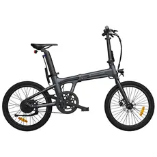 ელექტრო ველოსიპედი ADO Eco 16, 350W, Smart APP, Folding Electric Bike, 25KM/H, Grey, 3 image