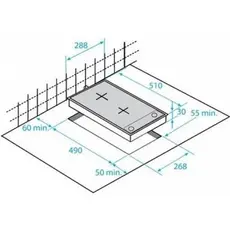 გაზქურის ზედაპირი BEKO HDCG 32220 FX b300, 3 image