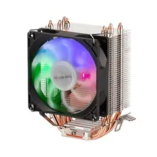 ქულერი 2E GAMING CPU cooling system  AIR COOL (AC90D4-RGB) RGB,775,115X,1366,1700 FM1,FM2,AM2,AM2+,AM3,AM3+,AM4, 90mm,2510-4pin, TDP 130W