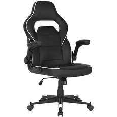 სათამაშო სავარძელი 2E 2E-GC-HEB-BKWT Gaming Chair Hebi Black/White, 3 image