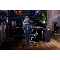 სათამაშო სავარძელი RAZER Gaming chair Enki Black/Green, 6 image